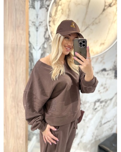 Bluza z haftem By o la la...! chocomus