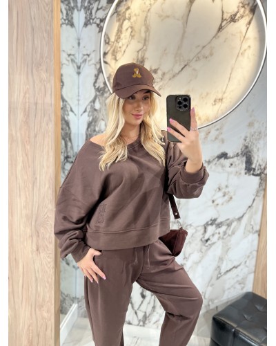 Bluza z haftem By o la la...! chocomus