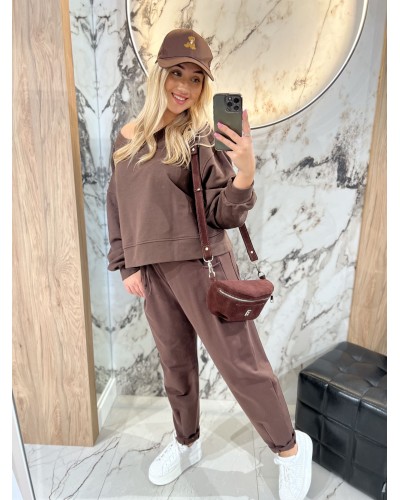 Bluza z haftem By o la la...! chocomus