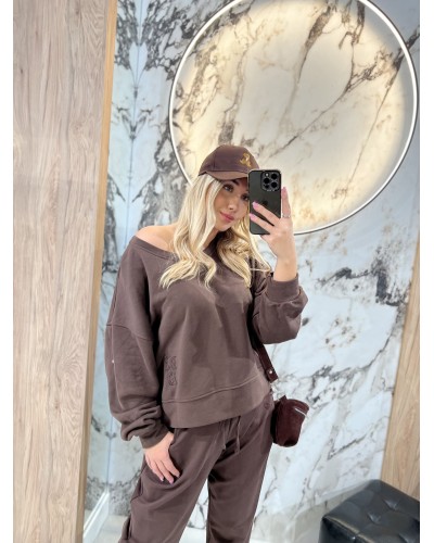 Bluza z haftem By o la la...! chocomus