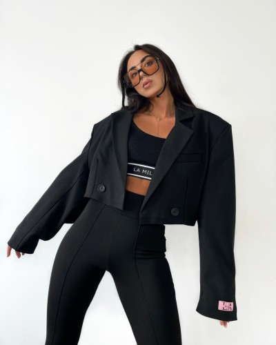 Marynarka z metką La Milla czarna