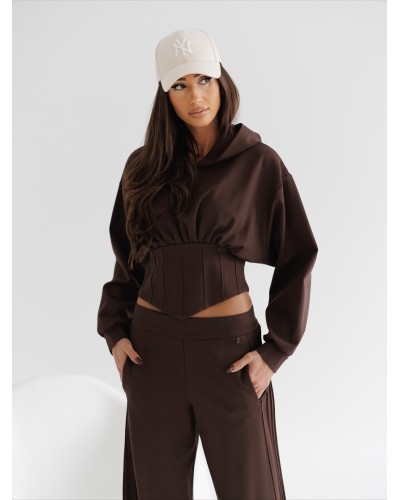 Komplet dresowy z taliowaną bluzą By o la la...! chocomus