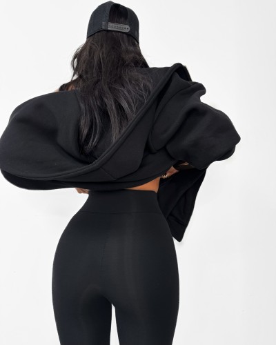 Legginsy lśniące La Milla czarne