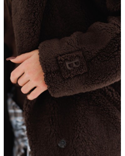 Krótka kurtka teddy By o la la...! chocomus